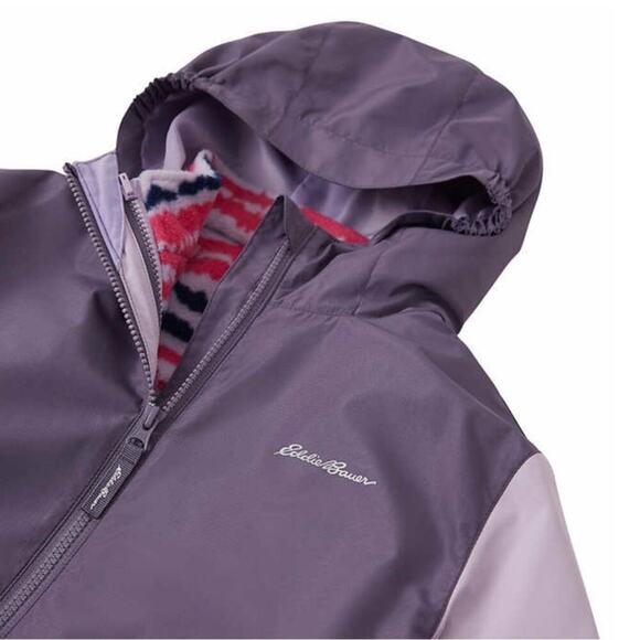 Eddie Bauer Girl's Jacket Paradise Lilac Size Medium NWT - Picture 6 of 9